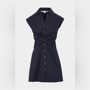 NWT Veronica Beard Navy Nagano Dress